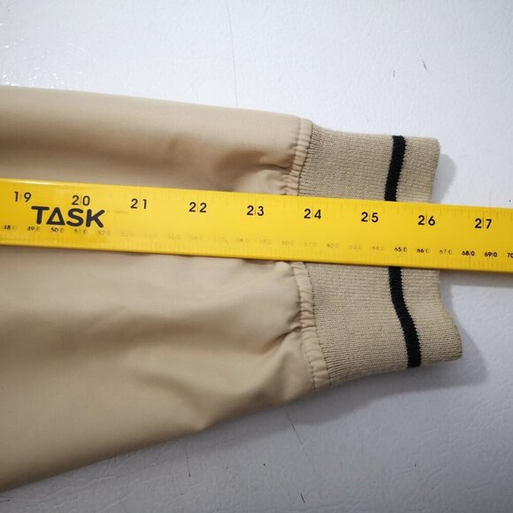 Palmer Golf Men's Size 44 Large Beige 1/2 Zip Loose Fit Pullover - Picture 10 of 11